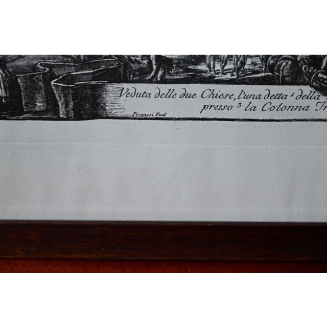 Giovanni Battista Piranesi, Views of Rome Piazza Venezia Trajan's Columns, 1800s, Engraving For Sale - Image 10 of 12