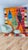 Handmade Moroccan Boujaad Rug, Orange Blue Green Diamond Patchwork, 9'8" X 6'7" For Sale - Image 12 of 13