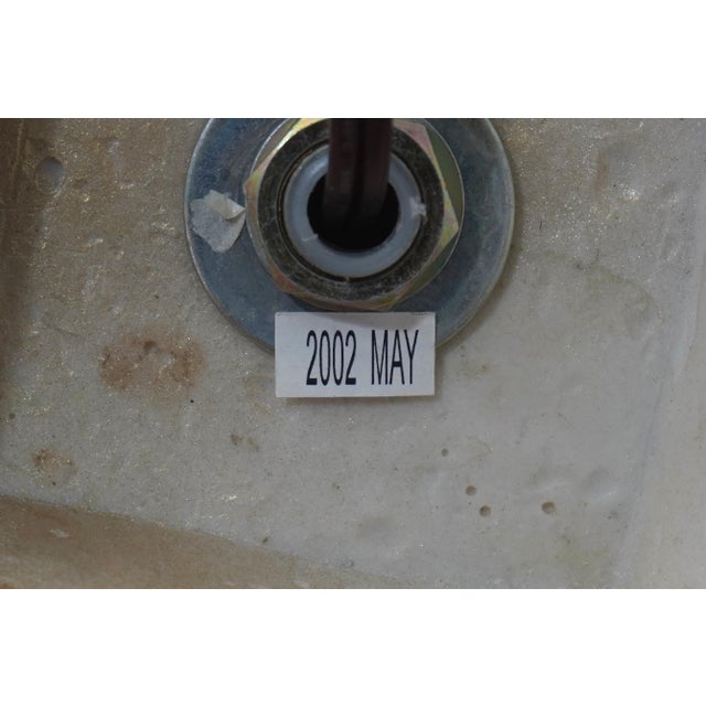 1990s Black & Gold Buffet Table Lamps W. Crystal Accents - a Pair For Sale - Image 15 of 15