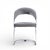 Mid 20th Century Giotto Stoppino for Kartell Mid Century Italian Chrome Cantilever Dining Chairs - Set of 6 For Sale - Image 5 of 10