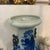 Blue 1950s Traditional Qing Dynasty Style Chinese Porcelain Vase For Sale - Image 8 of 13