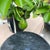 Contemporary Vintage Black Marble Lazy Susan Serving Piece For Sale - Image 3 of 3