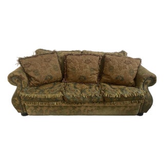 Vintage Carol Hicks Bolton and E J Victor Exquisite Sofa With Pillows Excellent Condition For Sale