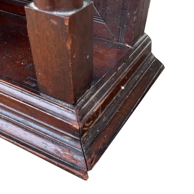 Late 1800s Pier Mirror With Marble Shelf. For Sale - Image 11 of 11