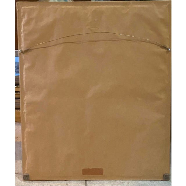 1990s Rhett Thurman Western Cowboy Scene Watercolor on Paper Framed For Sale In Savannah - Image 6 of 8