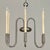 Mid 20th Century Mid Century French Modern Brushed Aluminum Chandelier For Sale - Image 5 of 12