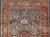 Antique Persian Bakshaish Rug With Medallions and Flower Motifs in Midnight Blue For Sale - Image 12 of 16