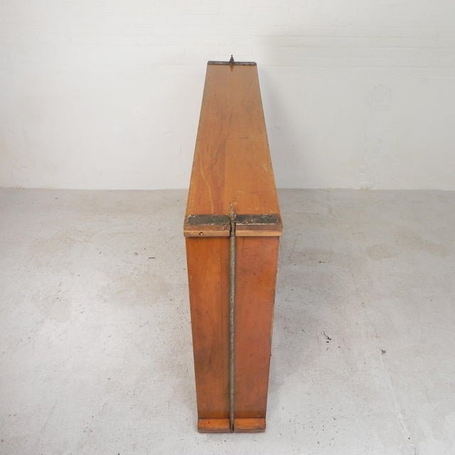 1950s Beech Compartment Cabinet, 1950s For Sale - Image 5 of 18