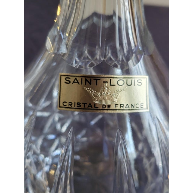 Crystal Tarn Carafe and Glasses from Saint Louis, France, 1950s, Set of 49 For Sale - Image 13 of 18