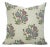 Fabdivine Indian Block Print Cushion Cover 14x14 Inch Pure Linen- Sandhya Pushp For Sale