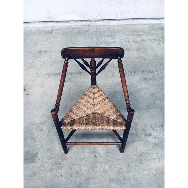 3-Legged Side Chair Model Monk, 1930s For Sale - Image 15 of 18