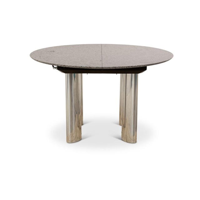 Gray Stone Extendable Dining Table from Draenert For Sale - Image 8 of 10
