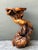 Wood Vintage Japanese Twisted Root Pedestal For Sale - Image 7 of 12