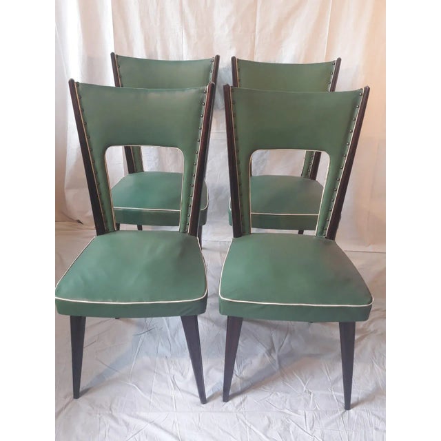 Dining Chairs by Pierluigi Colli, 1960s, Set of 4 For Sale - Image 6 of 8