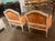 Early 20th Century Good Pair of French Louis XV Style Painted Bergeres For Sale - Image 5 of 6