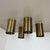 Minimalist Brass Hole Pattern Tube Wall Sconces, Italy, 1970s, Set of 2 For Sale - Image 13 of 18