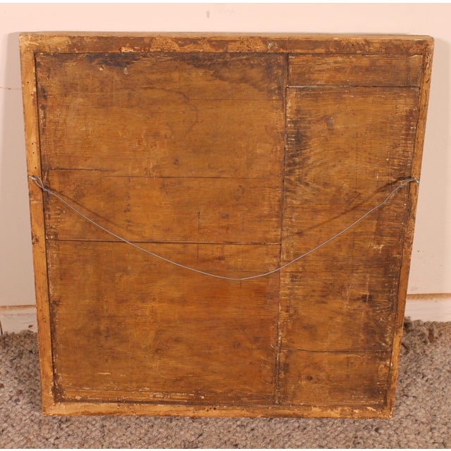 Louis XVI Mirror in Carved and Gilded Wood For Sale - Image 3 of 5