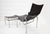 Bauhaus He1106 Lounge Chair with Ottoman by Hans Eichenberger for Strässle, 1978, Set of 2 For Sale - Image 3 of 9