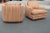 Late 20th Century 1970s Style Striped Club Chairs - a Pair For Sale - Image 5 of 12