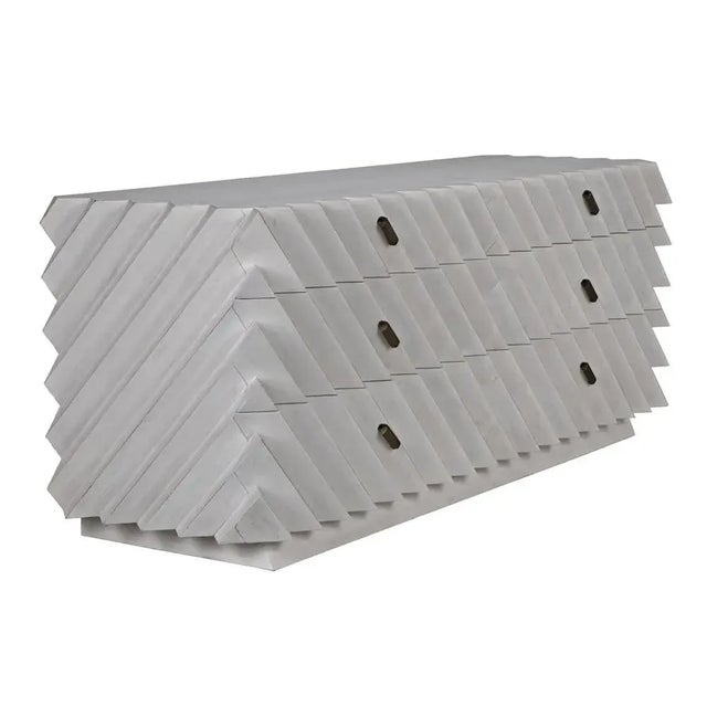 Noir NOIR Hikaru Dresser, White Wash For Sale - Image 4 of 6