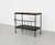 Mid Century Modern Industrial Black Metal Magazine Stand / Side Table, C. 1960's For Sale - Image 4 of 11