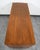Mid Century Modern Desk Bp John Metal 4 Drawer Walnut Vintage Floating Kneehole For Sale - Image 4 of 9