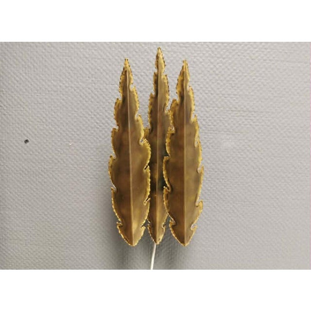 Brutalist Brass Wall Lamps by Svend Aage Holm Sørensen for Holm Sørensen & Co., Denmark, 1960s, Set of 2 For Sale - Image 6 of 11