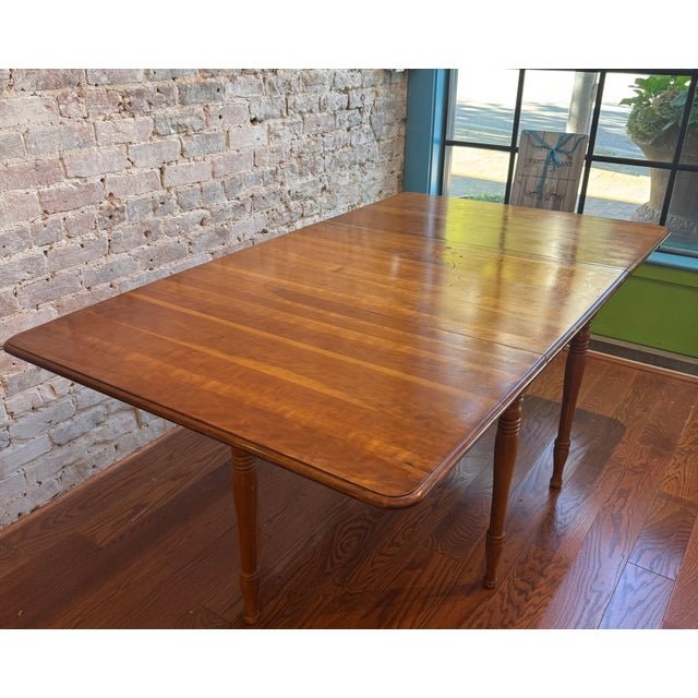19th Century Maple Drop Leaf Table For Sale - Image 4 of 4