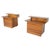 Vintage Nightstands with Compartiments, Italy, 1970s, Set of 2 For Sale - Image 11 of 11