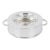 Ercuis, Paris Crystal and Silver Plate Caviar Bowl Dish Server, circa 1960 For Sale