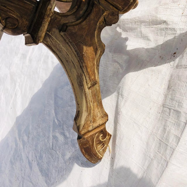 Victorian Eastlake Beveled Marble Top Carved Legs Coffee Table For Sale In New York - Image 6 of 13