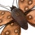 Metal Butterfly Wall Sconce, 1980s For Sale - Image 3 of 5