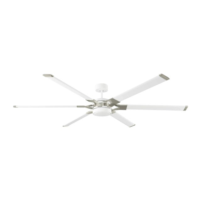 Sean Lavin by Visual Comfort Fan Loft 72" LED Ceiling Fan in Matte White For Sale In Greenville, SC - Image 6 of 6