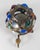 19th Century Aesthetic Movement Gilt Brass and Jeweled Candle Fairy Lamp, English or American For Sale - Image 9 of 12