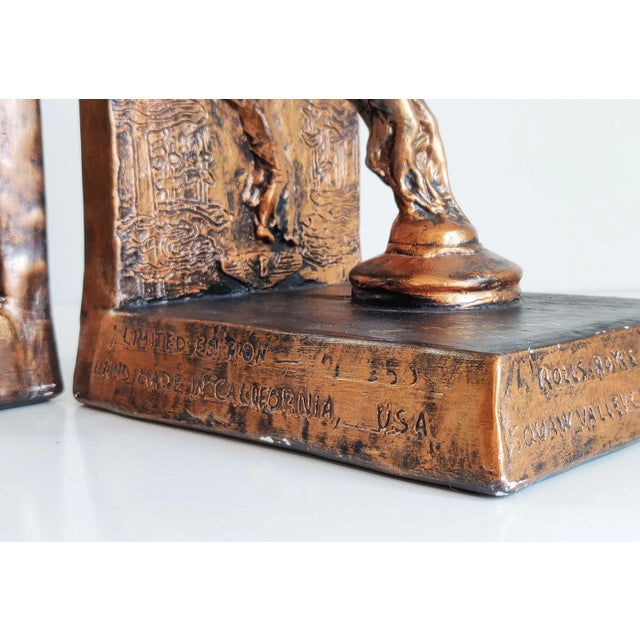 2011 Rolls Royce Owners' Club Flying Lady Bookends - a Pair For Sale In Lexington, KY - Image 6 of 11