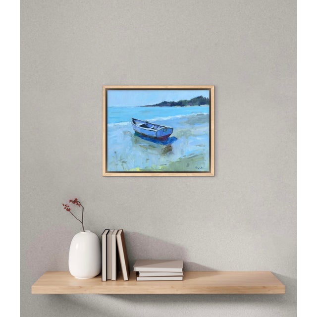 Between Tides, Modern Impressionist Coastal Oil Painting For Sale In Reno/Lake Tahoe - Image 6 of 9
