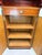 Wood Secessionist Geometric Vitrine Cabinet from August Ungethüm, 1890s For Sale - Image 7 of 18