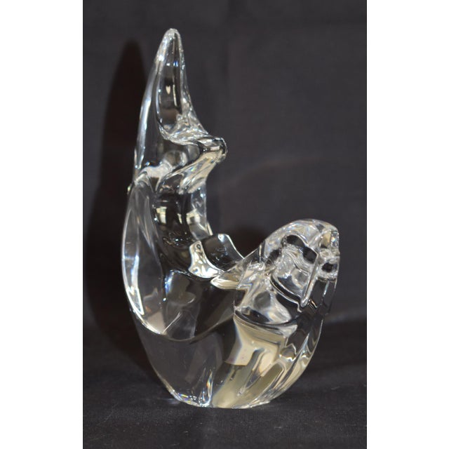 Transparent Orrefors Crystal Fish Trout Paperweight Figurine Olle Alberius Sweden Signed For Sale - Image 8 of 18