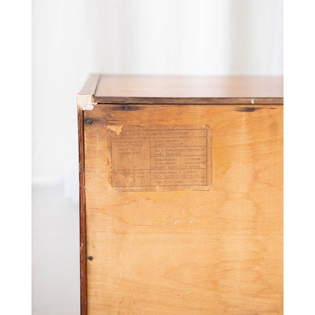 Polish Mid-Century Mahogany Credenza, 1970s For Sale - Image 15 of 15