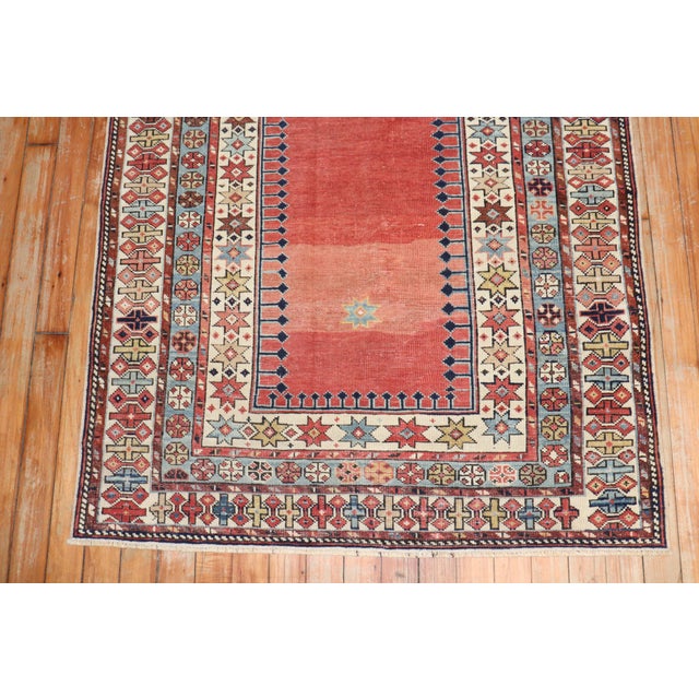 19th Century Antique Caucasian Shirvan Rug - 3' x 5'4" For Sale - Image 10 of 18