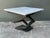 Vintage Contemporary “Fleur De Fer” Steel Dining Table Pedestal After Roche Bobois For Sale - Image 12 of 12