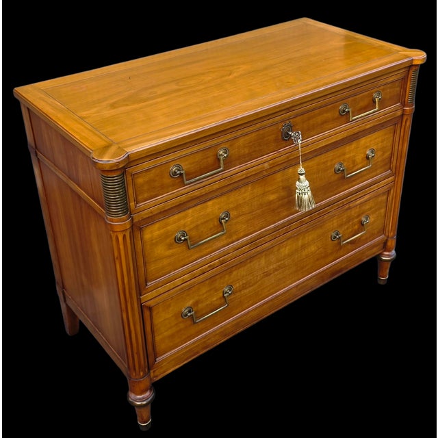 Traditional Vintage Kindel Furniture Belvedere Bachelor's Chest For Sale - Image 3 of 16