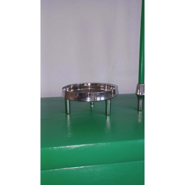 Silver Modular Candleholder and Bowl by Ceasar Stoffi and Fritz Nagel for BMF, 1970s, Set of 2 For Sale - Image 8 of 14