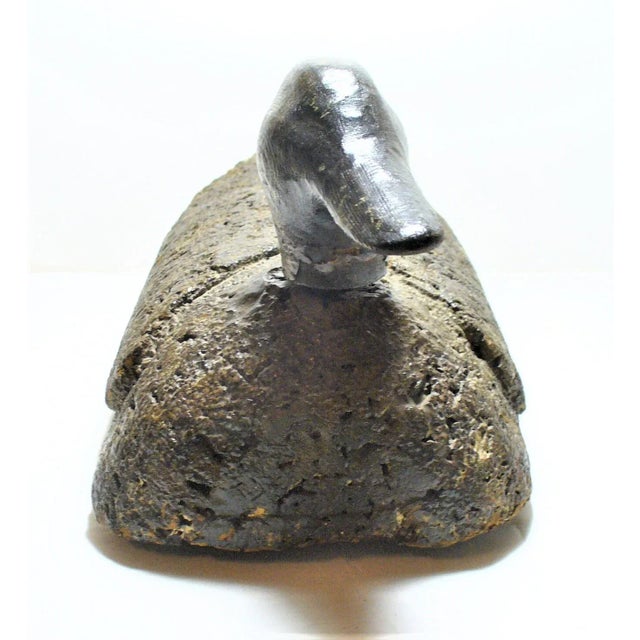 American Antique Hand Made Duck Decoy For Sale - Image 3 of 9