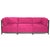 Traditional Axis 4pc Sectional Regency Fuchsia Titanium Frame For Sale - Image 3 of 6