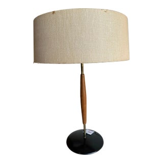 Mid Century Vintage Lamp Attributed to Gerald Thurston for Lightolier For Sale