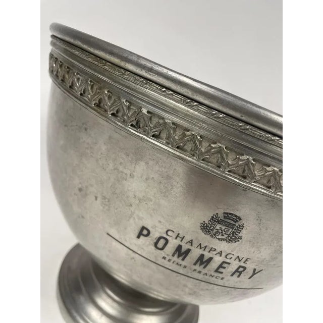 Vintage Art Deco French Pommery Champagne Bucket, 1930s For Sale - Image 4 of 11