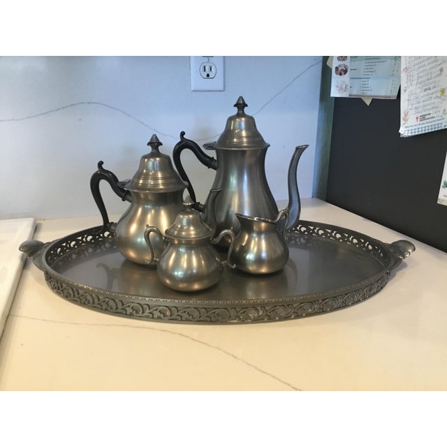 Royal Holland Vintage Tea and Coffee Set - Set of 5 For Sale - Image 9 of 10