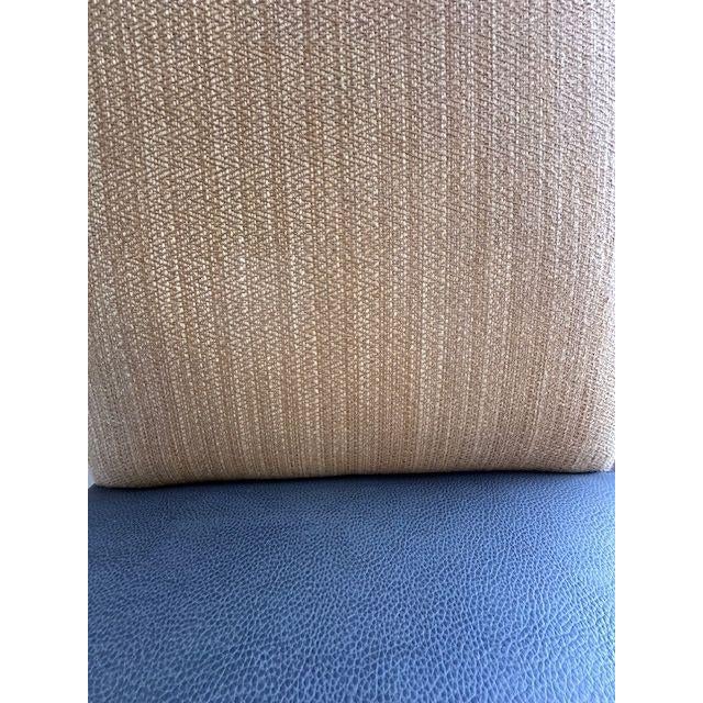 Blue Set of 8 Baker Dining Chairs For Sale - Image 8 of 11