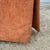 Vintage Square Back Rust Orange Upholstered Skirted Roll Arm Lounge Chairs - A Pair For Sale - Image 15 of 17